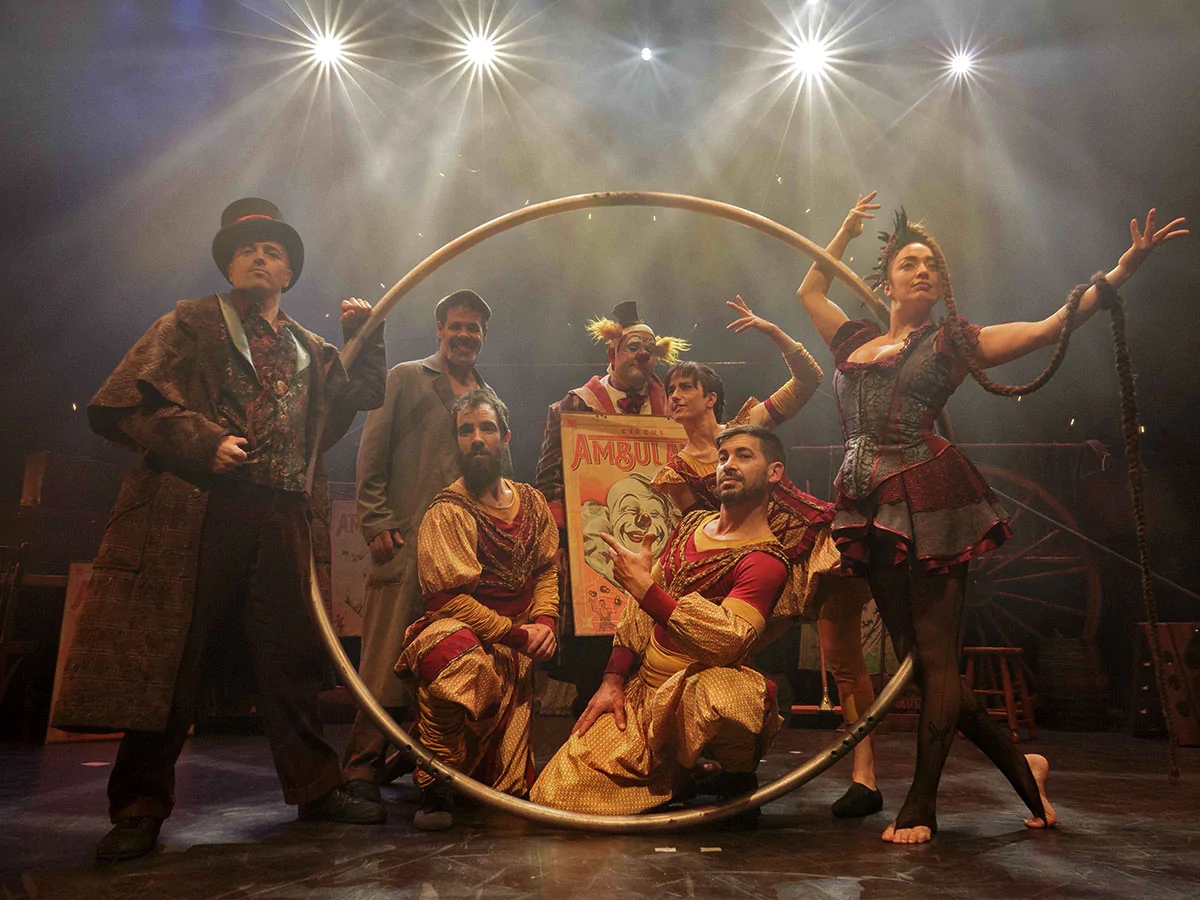 El circo se cuela en el Festival de San Javier con 'Ambulant', una propuesta poética e intimista de La Fam
