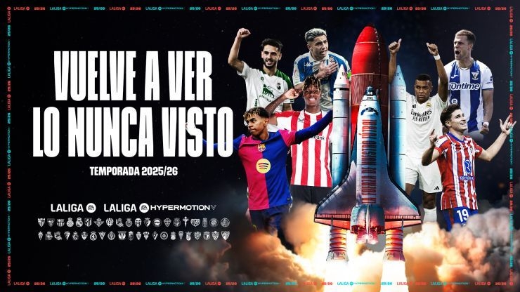 LaLiga lanza la campaña 'Vuelve a ver lo nunca visto' para 