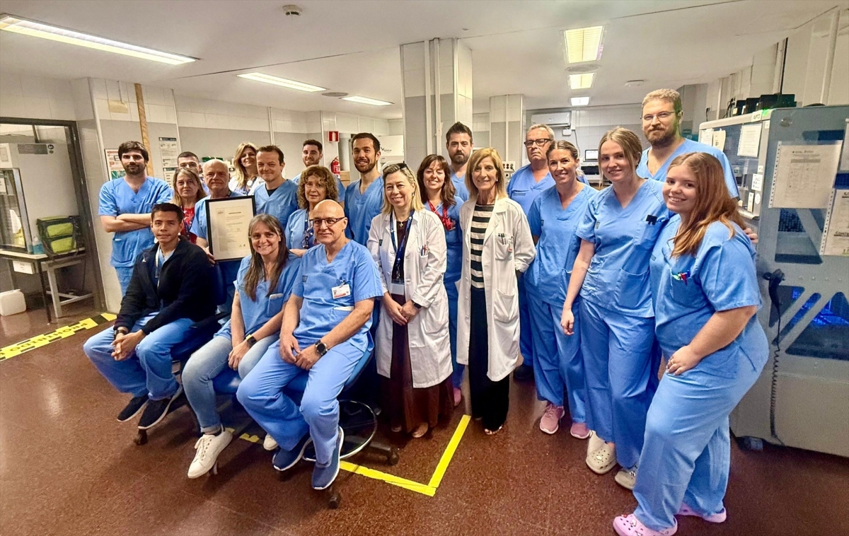 El Hospital Doctor Balmis acredita la calidad de sus 16.000 transfusiones sanguíneas anuales