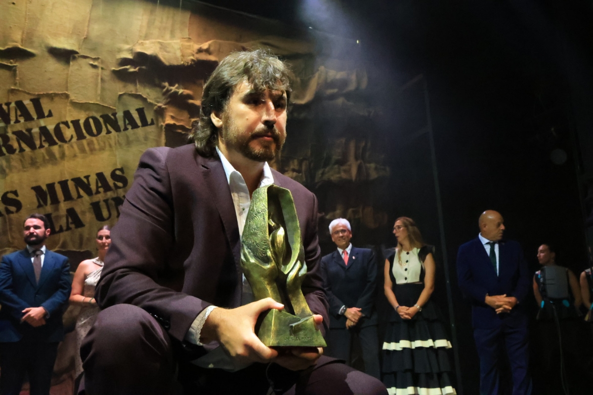 El manchego Gregorio Moya se alza con la 'Lámpara Minera' del Cante de las Minas