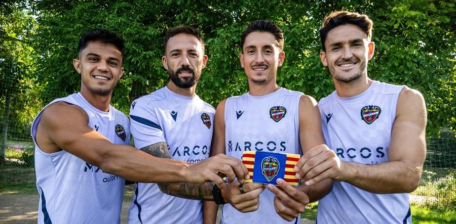 Pablo Martínez, José Morales, Roger Brugué y Unai Elgezabal asumen la capitanía del Levante UD