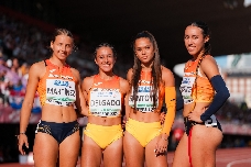 Estrella Santoyo es sexta en el Europeo sub-20 con el relevo 4x100 de España 