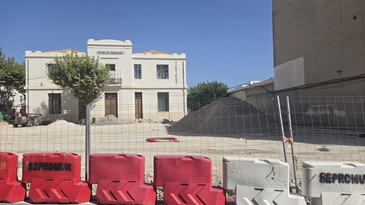 Estado de las obras del nuevo ayuntamiento.