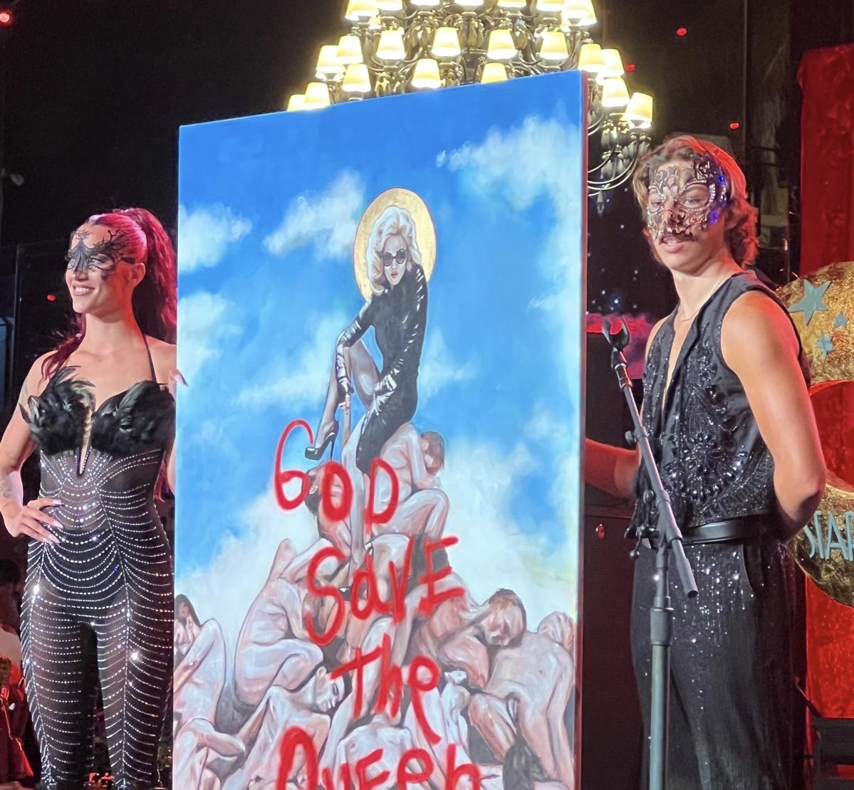 Jesús Arrúe subasta una obra con Madonna de protagonista por 25.000 euros