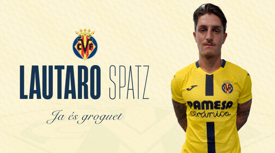 El Villarreal ficha a Lautaro Spatz para su filial: procede del Algeciras y firma hasta 2027