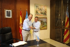 Burriana aborda con el conseller de Emergencias medidas para reforzar la protección ciudadana