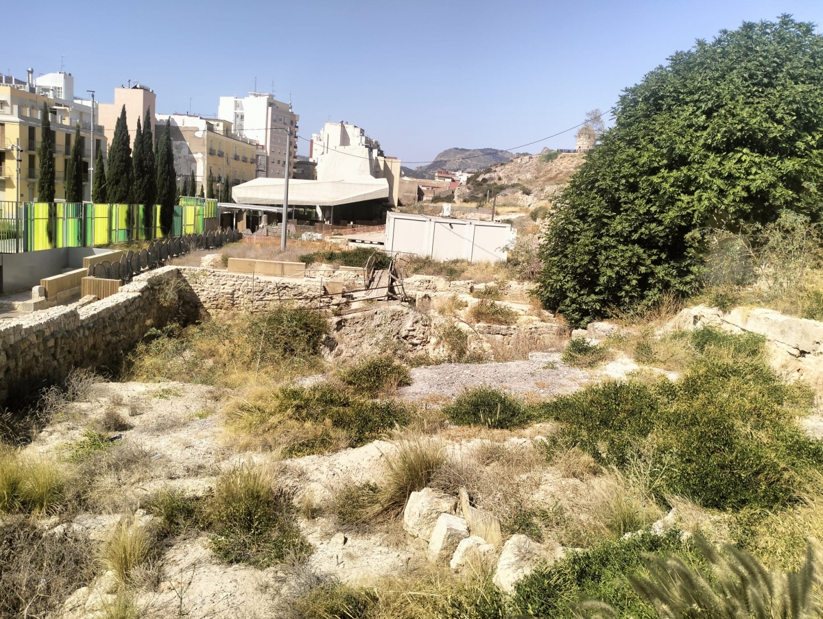 La Coordinadora del Cerro del Molinete alerta del riesgo de incendio en el Templo Capitolino
