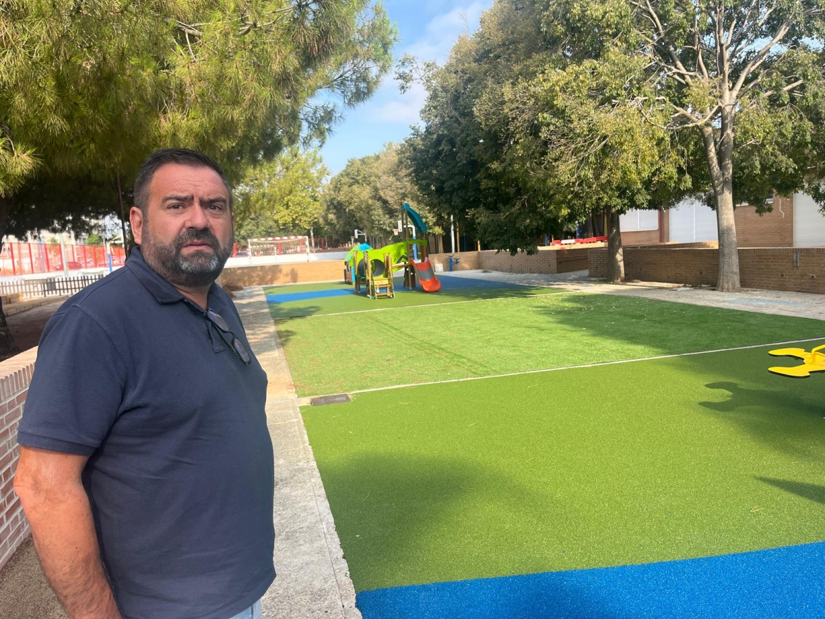 Catarroja avanza en las obras de mejora en centros escolares para el inicio del curso 