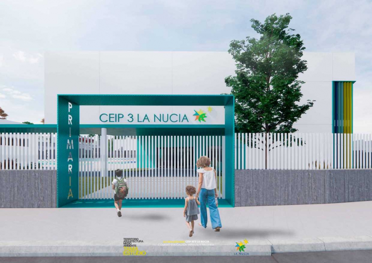 La Nucía adjudica a la UTE de Prom95 y Alcudia la obra del tercer colegio