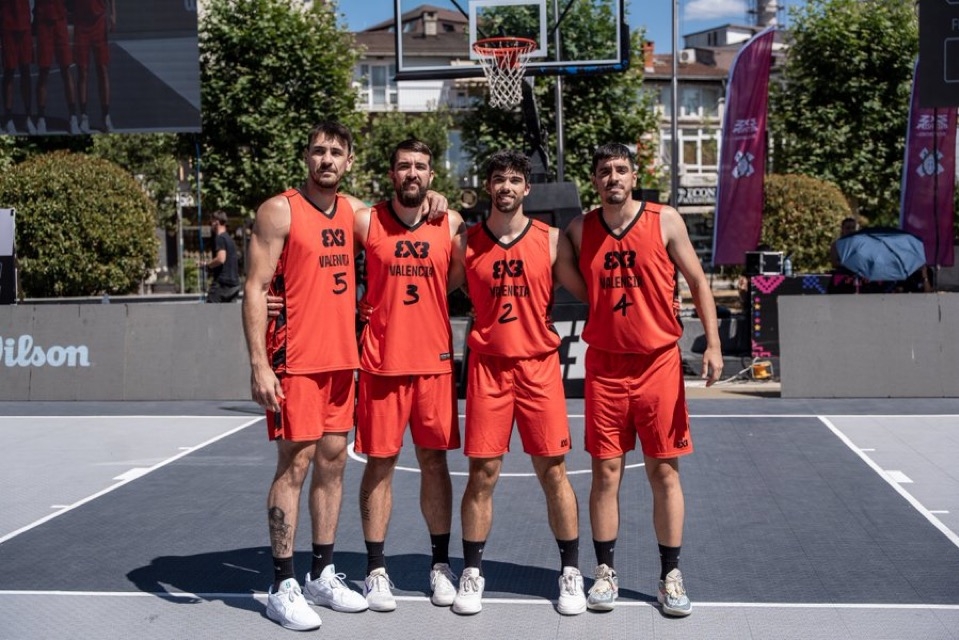 Valencia Basket 3x3 debutará esta semana en la máxima competición internacional de baloncesto 3x3