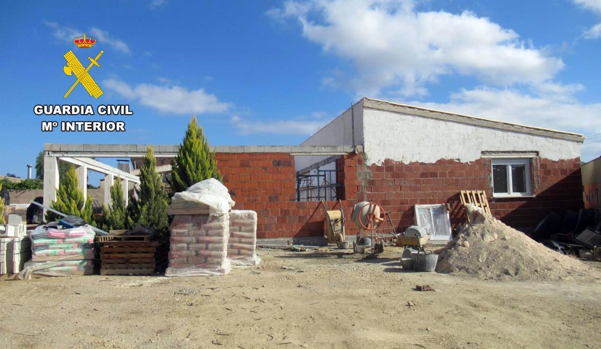 Paralizan seis construcciones ilegales en Mazarrón por llevarse a cabo en terrenos de especial protección