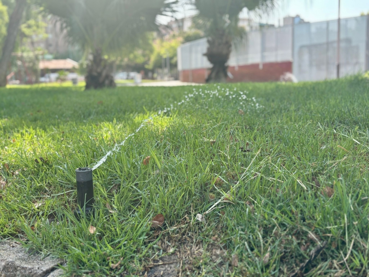 Murcia implementa un sistema de riego inteligente para evitar el desperdicio de agua en sus jardines