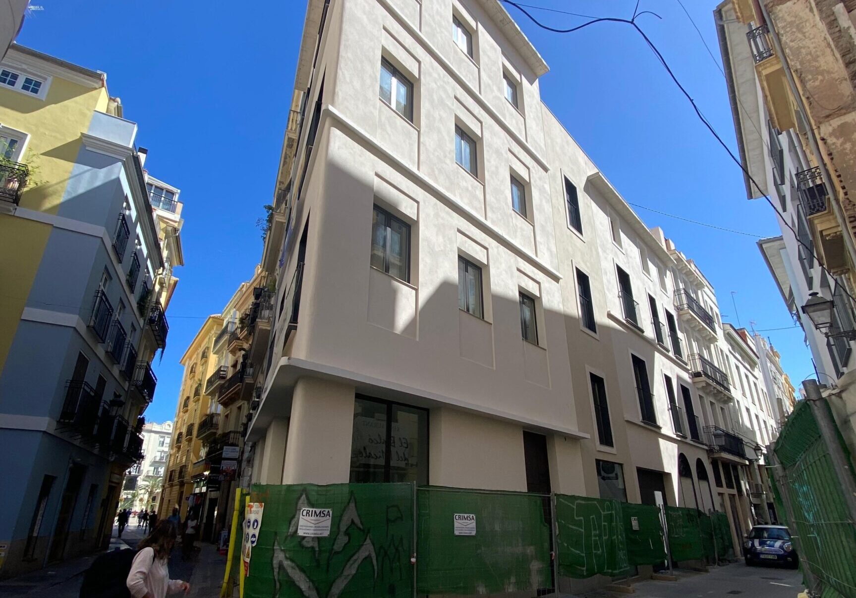 Edificio de Aumsa en la calle Tapinería. Foto: PSPV-PSOE - 