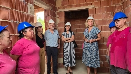 Un nuevo edificio sostenible amplía el centro formativo de El Palmar en Murcia