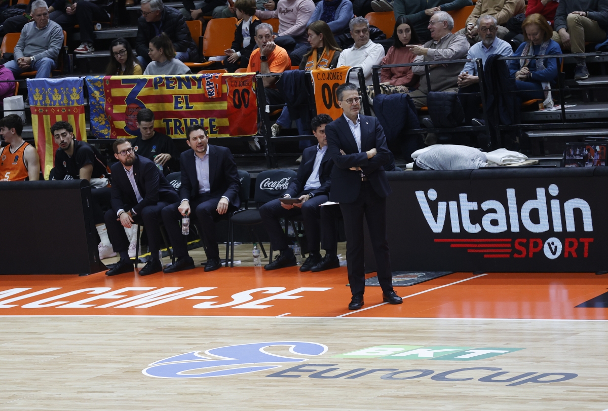 Definido el cuerpo técnico masculino de Valencia Basket para la temporada 2025-26