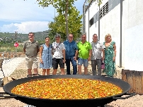 Más 450 personas participan en la Paella Monumental de las fiestas del Grupo San Agustín y San Marcos