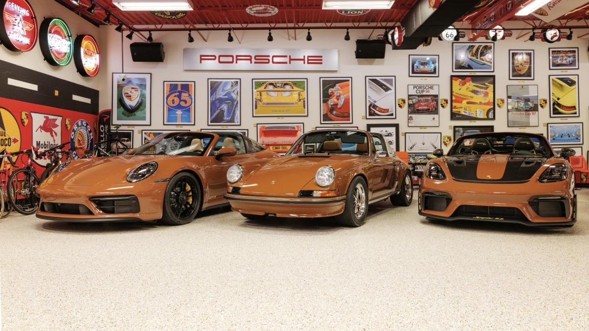 El efecto sepia de Porsche