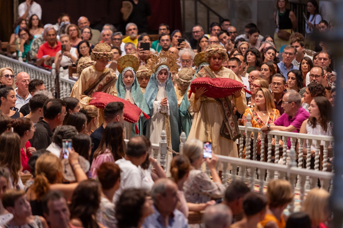 El ensayo general del Misteri d'Elx, en imágenes