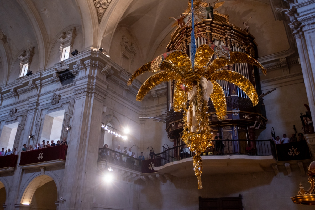 El ensayo general del Misteri d'Elx, en imágenes