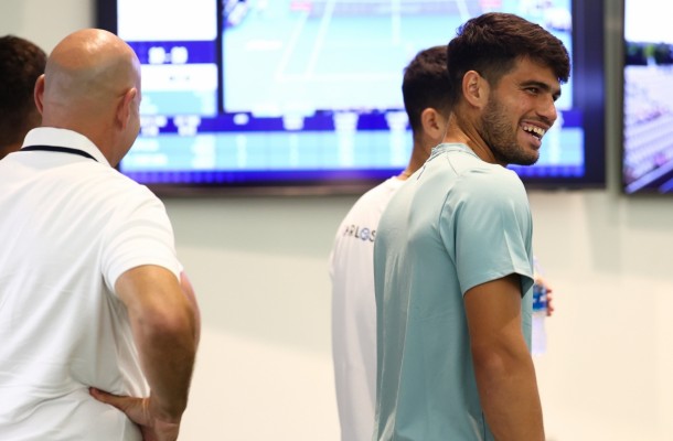 Alcaraz llega a cuartos por trigésima vez en 49 torneos entre Grand Slam y Masters 1.000