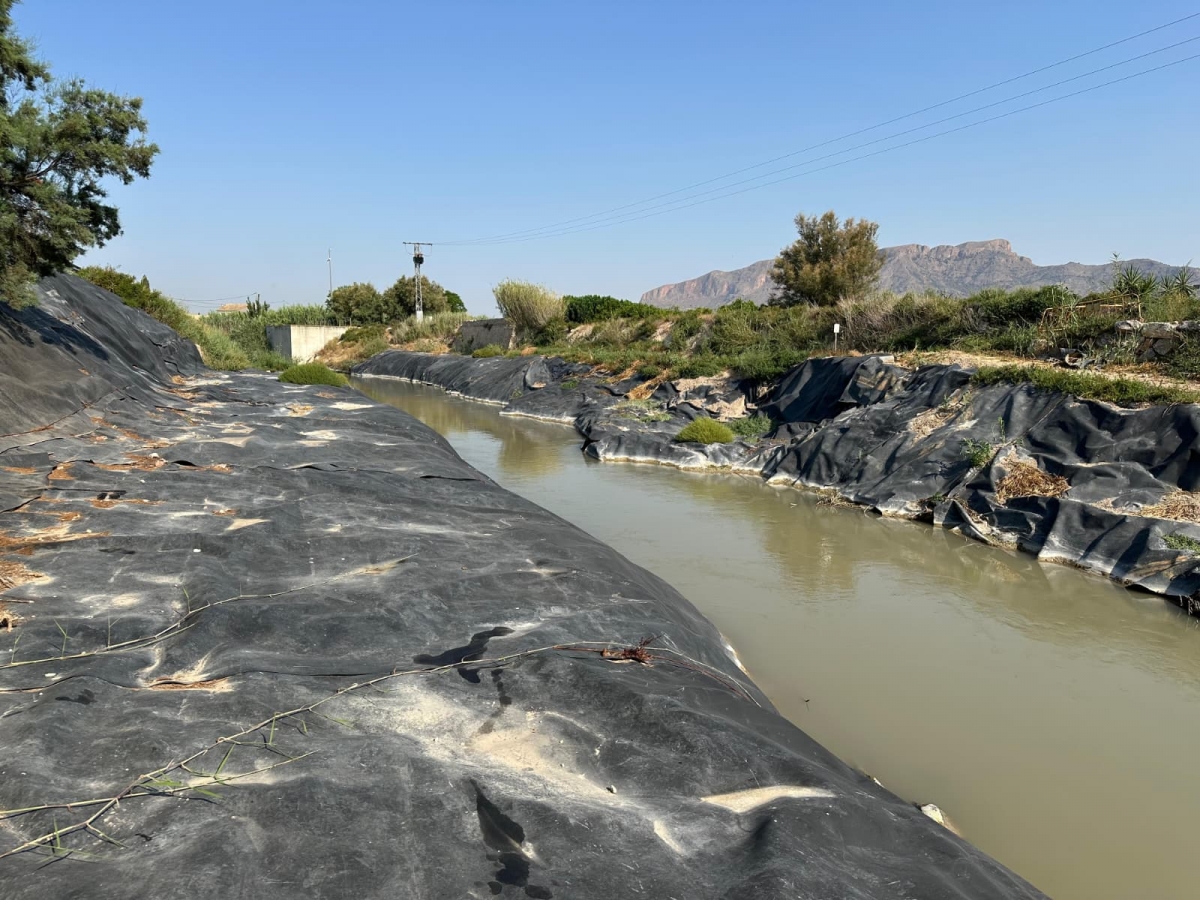 Beniel y El Raal recuperan un meandro del río Segura de 250 metros