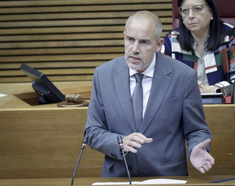 Wenceslao Alós.  - Foto: José Cuéllar/Corts Valencianes