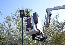 Murcia instalará luces solares inteligentes para iluminar 15 kilómetros de carril bici a la izquierda del Río Segura