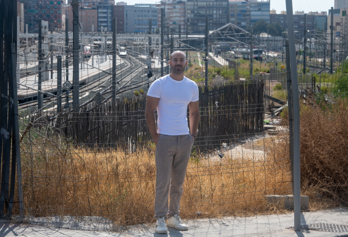 Xavi López - Foto RAFA MOLINA Xavi López