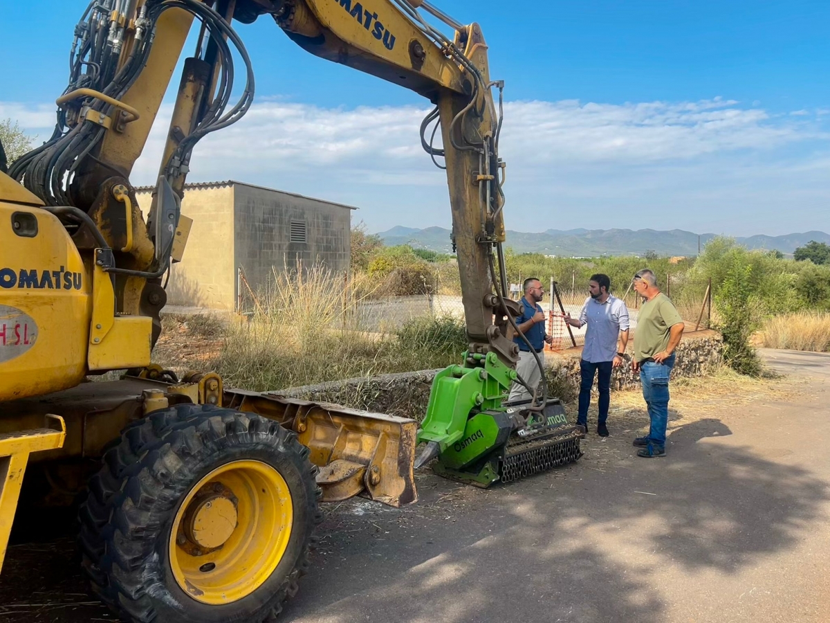 Vila-real refuerza la limpieza de caminos rurales con el programa de ocupación para prevenir incendios