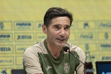 Marcelino: "Es importante comenzar con una victoria, confirma el buen trabajo de la pretemporada"
