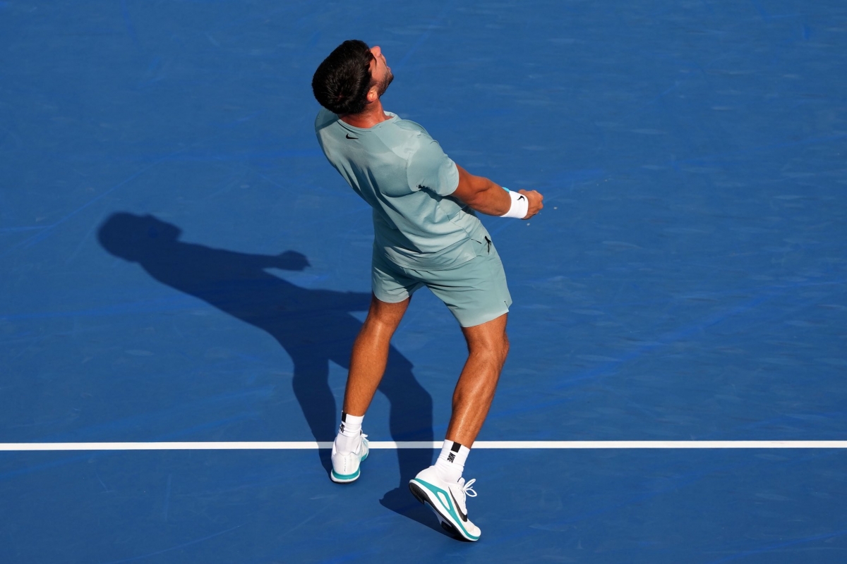 Carlos Alcaraz, esta madrugada ante Zverev a por su séptima final consecutiva 