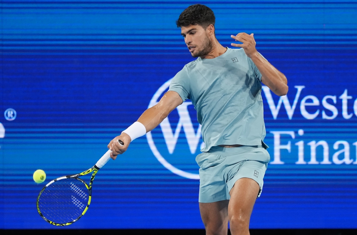 Otra final de Alcaraz ante Sinner: peleará por el título en Cincinnati tras ganar a un mermado Zverev