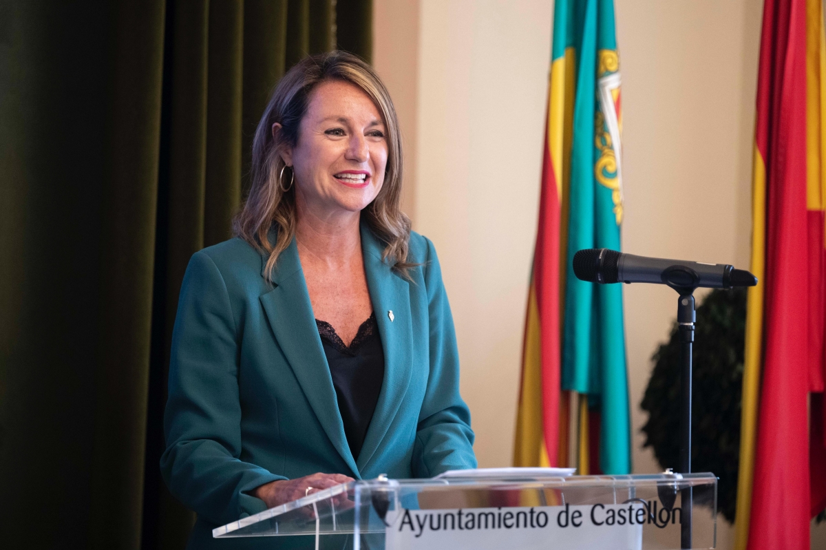 La alcaldesa de Castelló, Begoña Carrasco - 