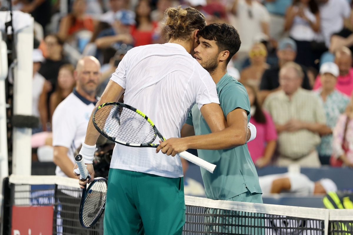 Alcaraz y el reto de tumbar a Sinner tras 26 victorias seguidas del número 1 en pista dura