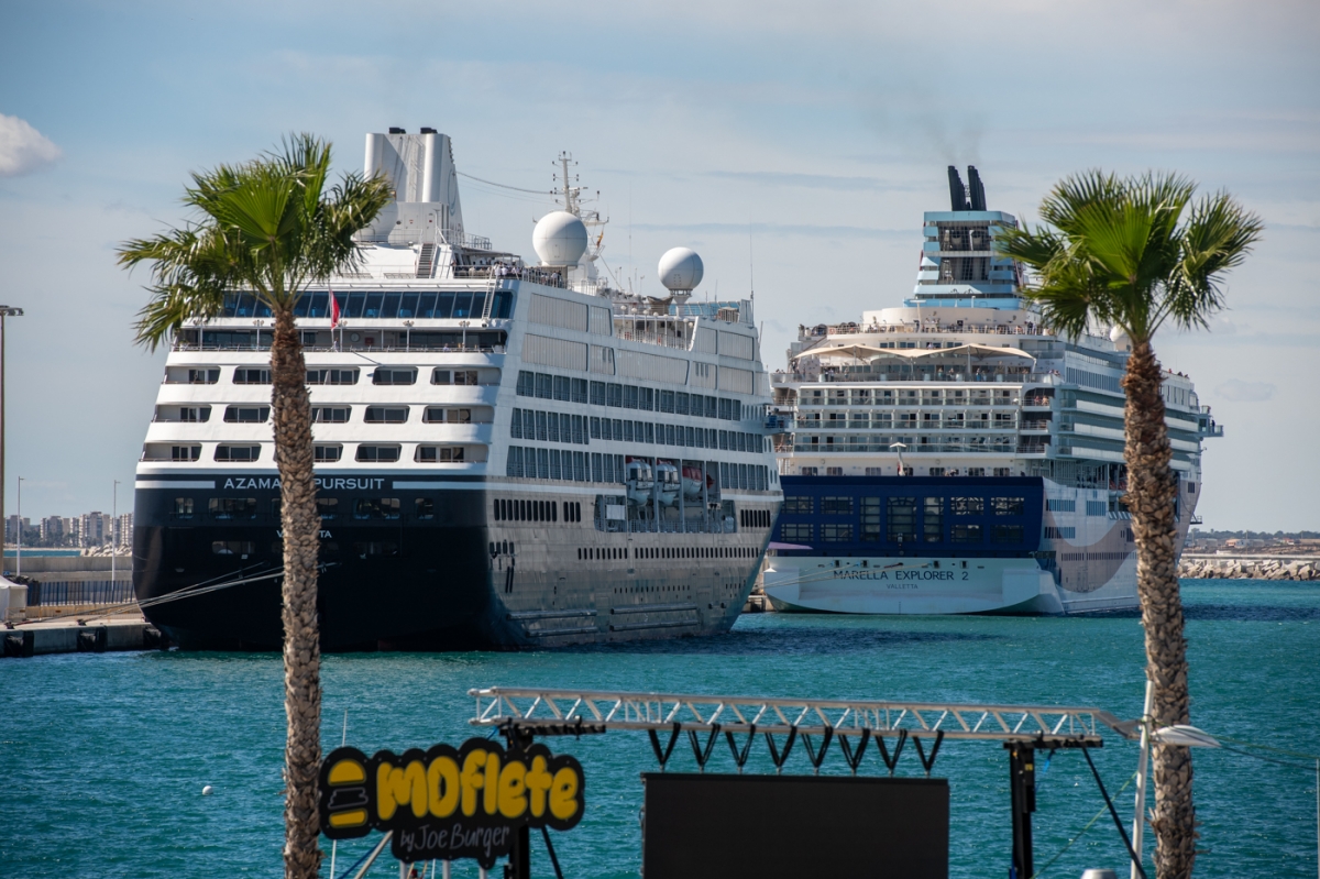 La oferta turística de Alicante ya atrae a 27 navieras en otro año histórico para los cruceros