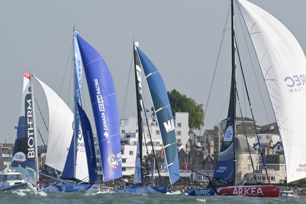 La flota de The Ocean Race Europe parte desde Portsmouth rumbo a Cartagena