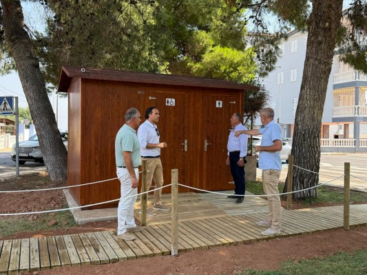 Moncofa destina 22.000 euros para mejorar la zona marítima con un módulo de aseo