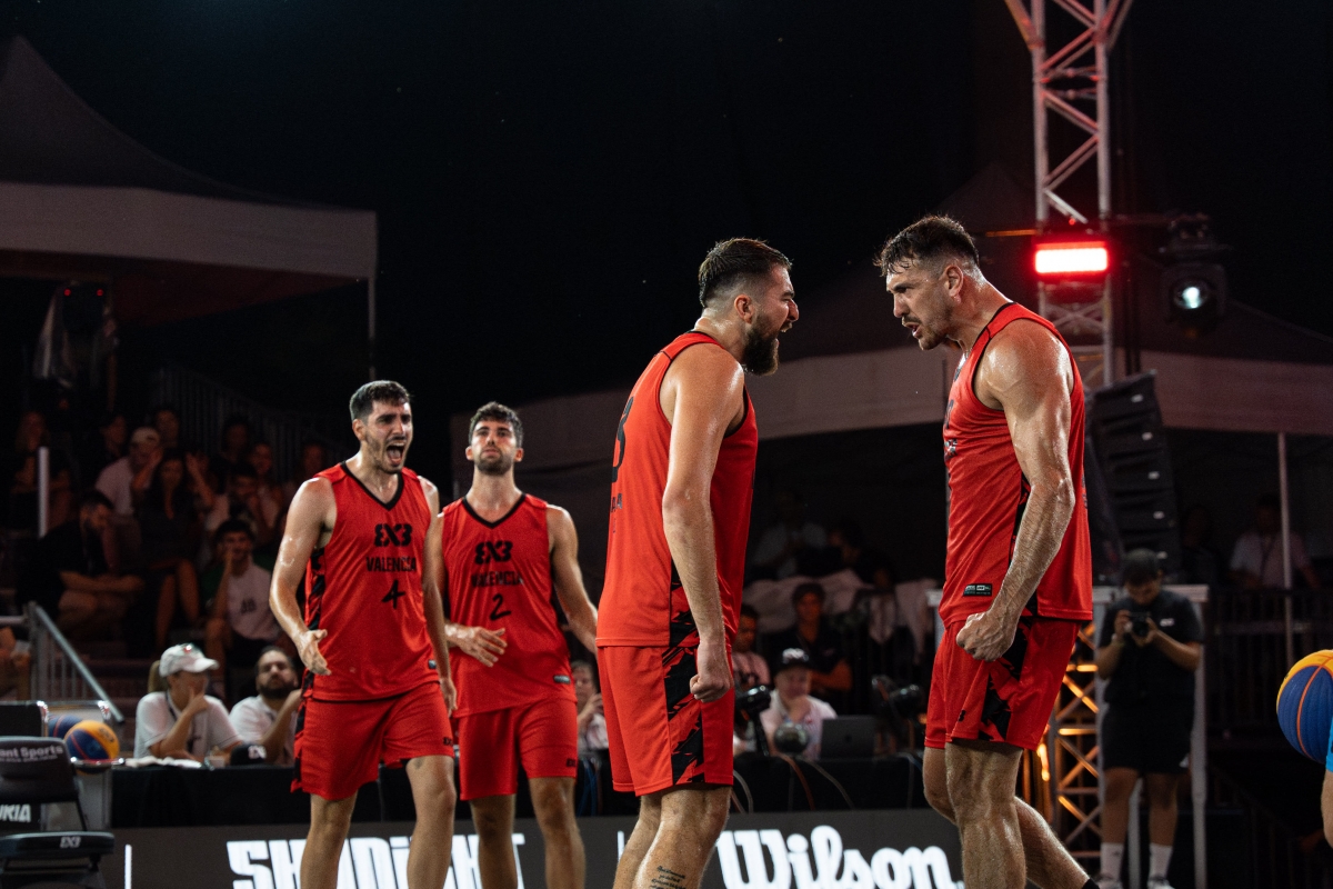 Debut histórico de Valencia Basket 3x3 en el World Tour de Lausanne