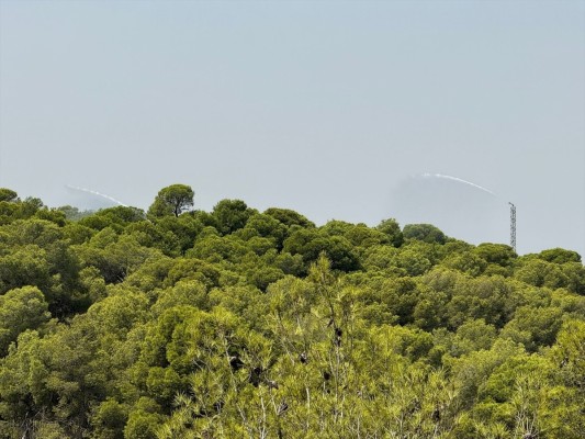 Torrent mantiene encendidos los cañones manuales de agua del Vedat ante el riesgo extremo de incendios