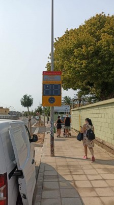 Foios refuerza la seguridad viaria con cinco nuevos radares pedagógicos