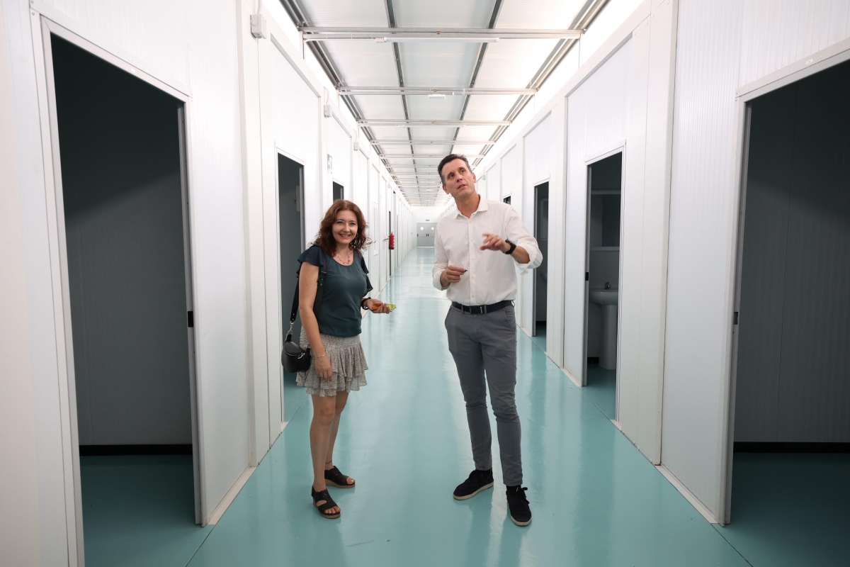 Burriana finaliza las aulas provisionales del CEE Hortolans y arranca la reforma integral del centro