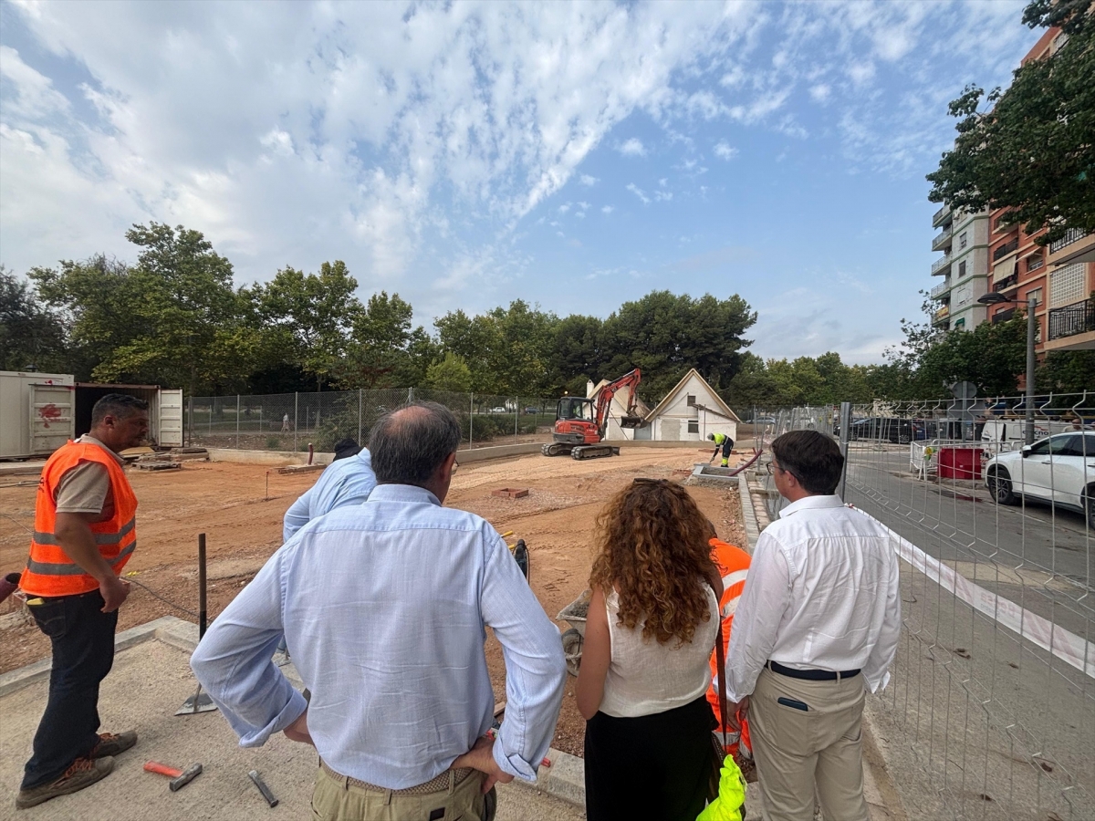 Ultiman las obras del entorno de la plaza de Segovia, que finalizarán la primera quincena de septiembre