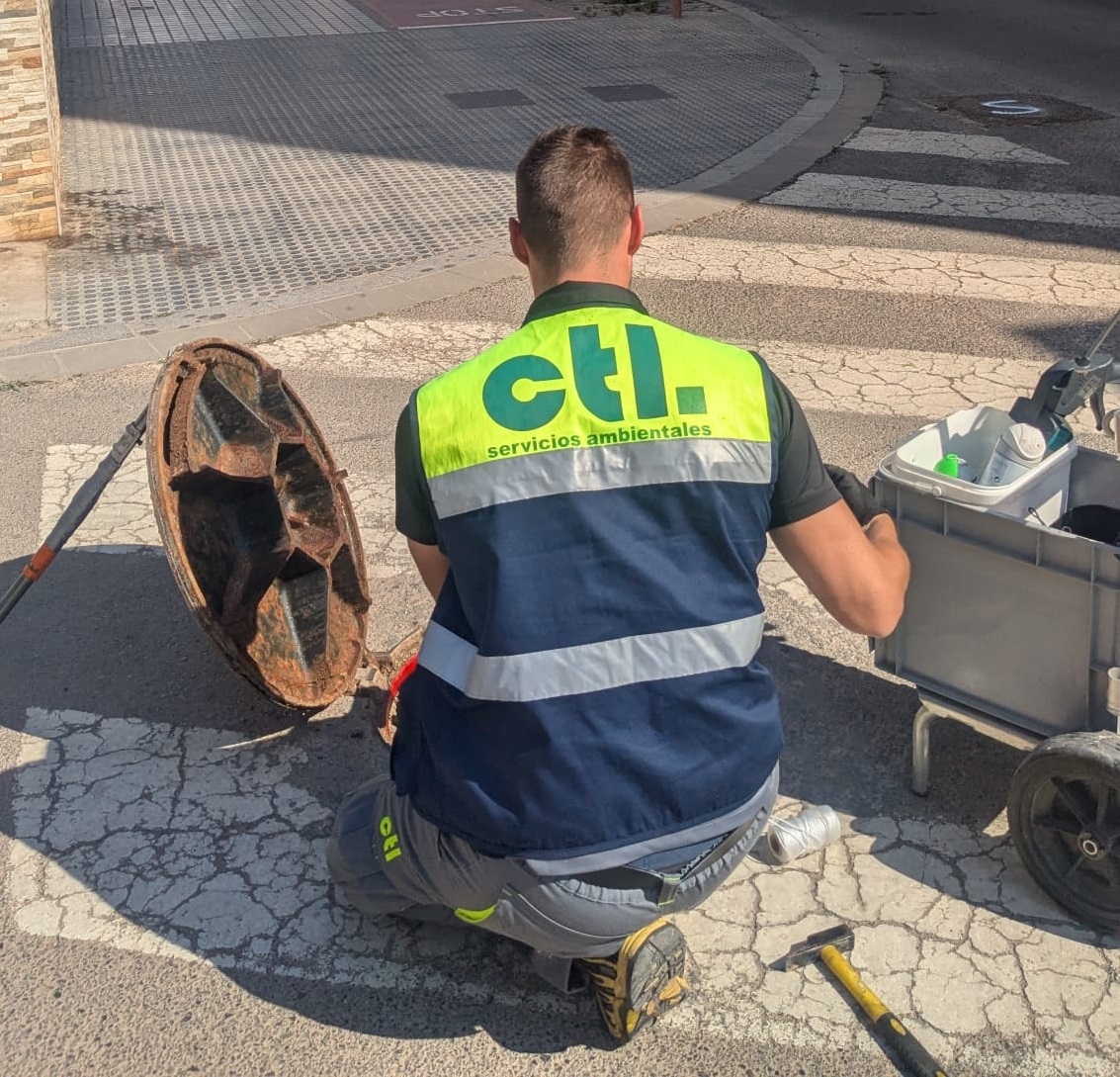 Control de plagas en Alboraia. - Foto: AYUNTAMIENTO DE ALBORAYA