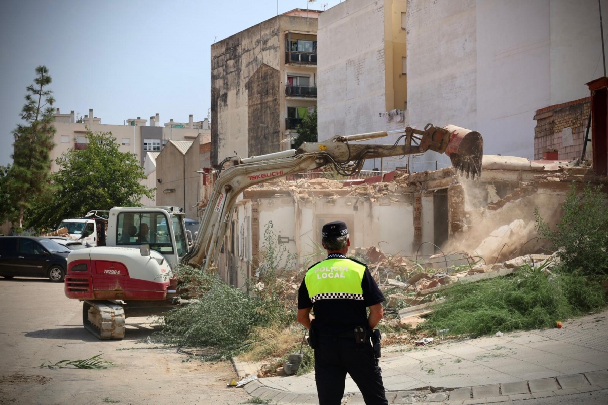 Demolición de viviendas afectadas por la Dana en Torrent - Foto: AYTO DE TORRENT