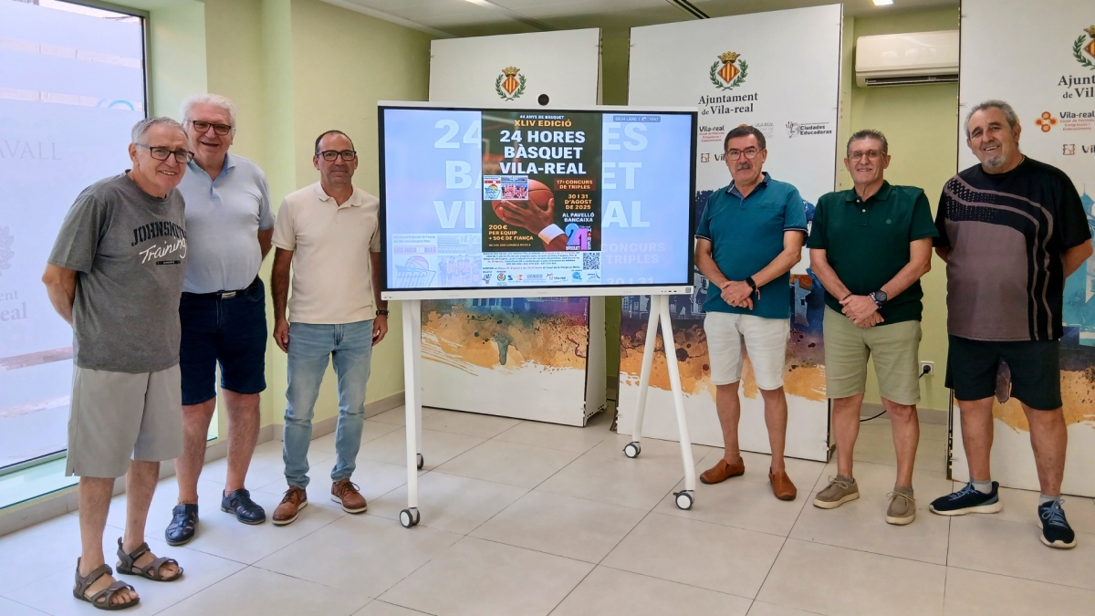 Vila-real celebra cuatro décadas del tradicional maratón deportivo las '24h de Baloncesto'