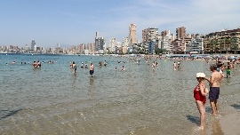 Benidorm sigue de moda: la ocupación hotelera en agosto llega al 92,7% y supera al 2024