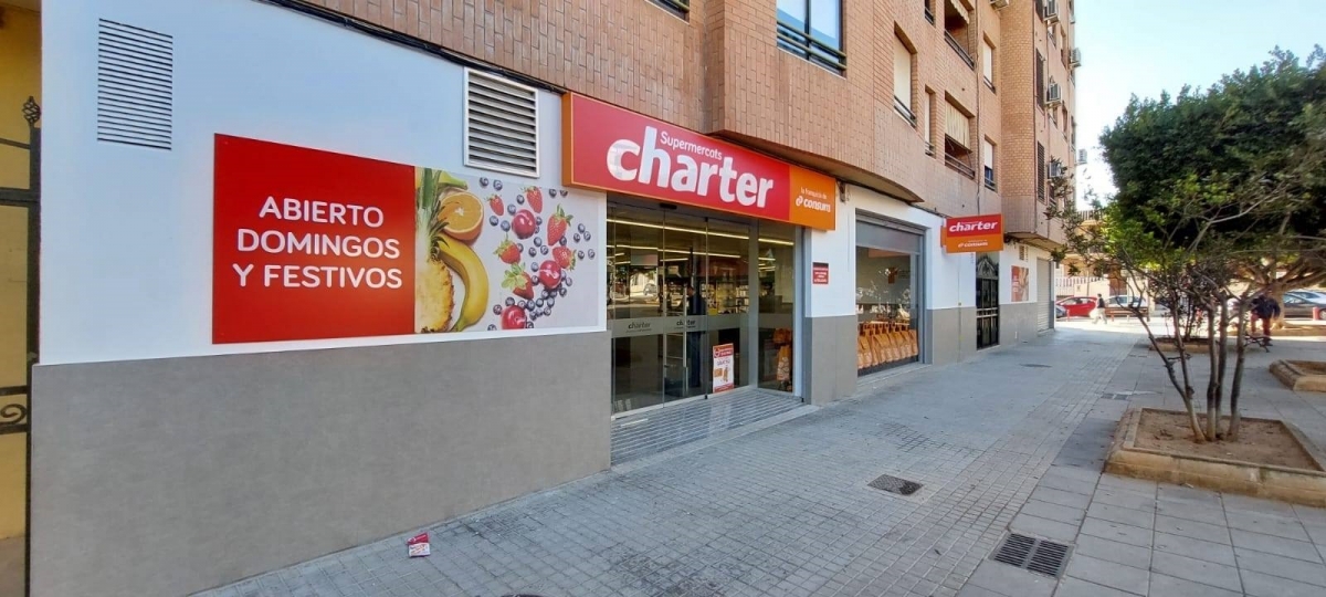 Charter abre 25 supermercados en el primer semestre del año, el 71% de los previstos para todo 2025