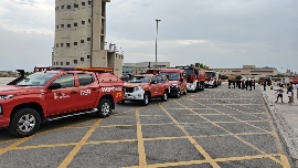 Alicante envía un nuevo contingente de bomberos a Castilla León por la extinción de incendios