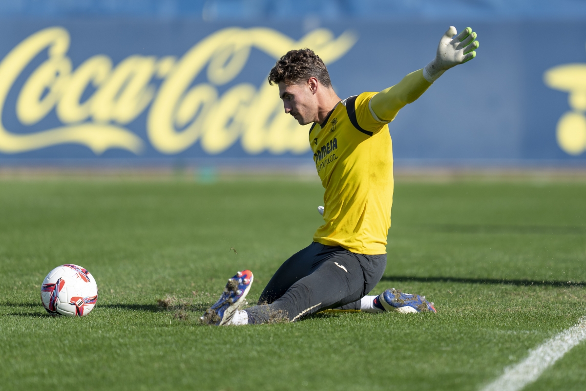 Diego Conde, portero del Villarreal CF