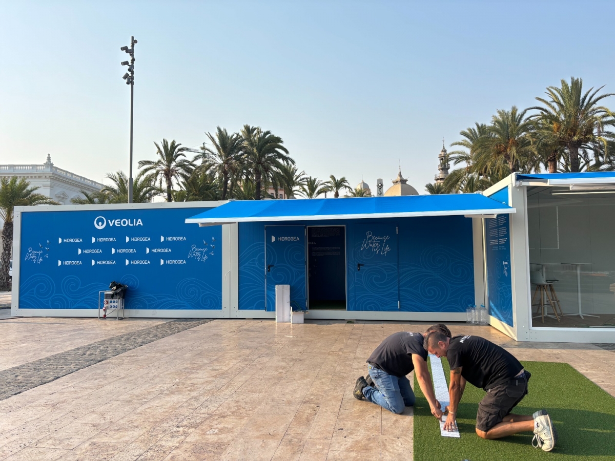 Hidrogea se une a The Ocean Race en Cartagena con la sostenibilidad del agua como la gran protagonista
